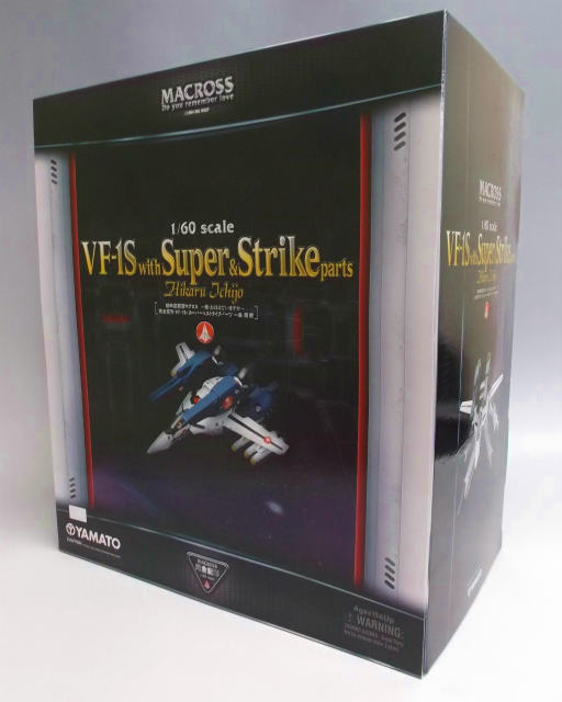 やまと マクロス 完全変形 1/60 VF-1S 一条機 with スーパー&ストライクパーツ