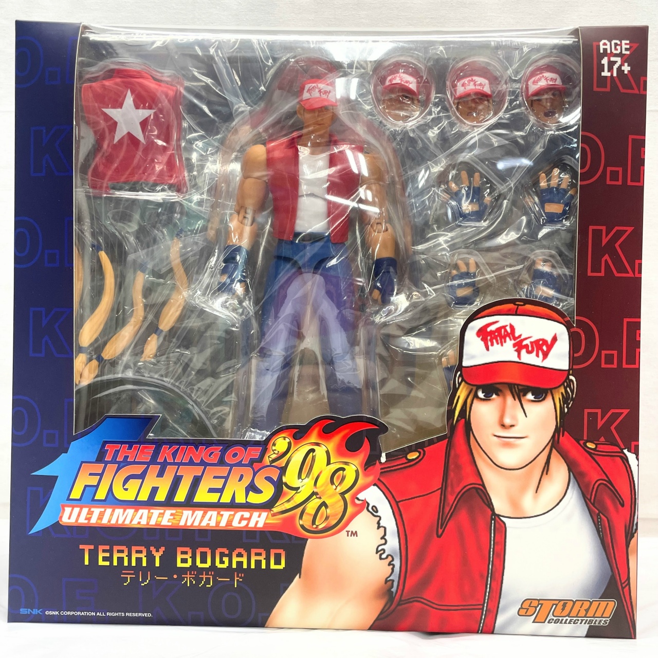 ストームコレクティブルズ テリー・ボガード [ザ・キング・オブ・ファイターズ '98 アルティメットマッチ] 1/10スケールアクションフィギュア