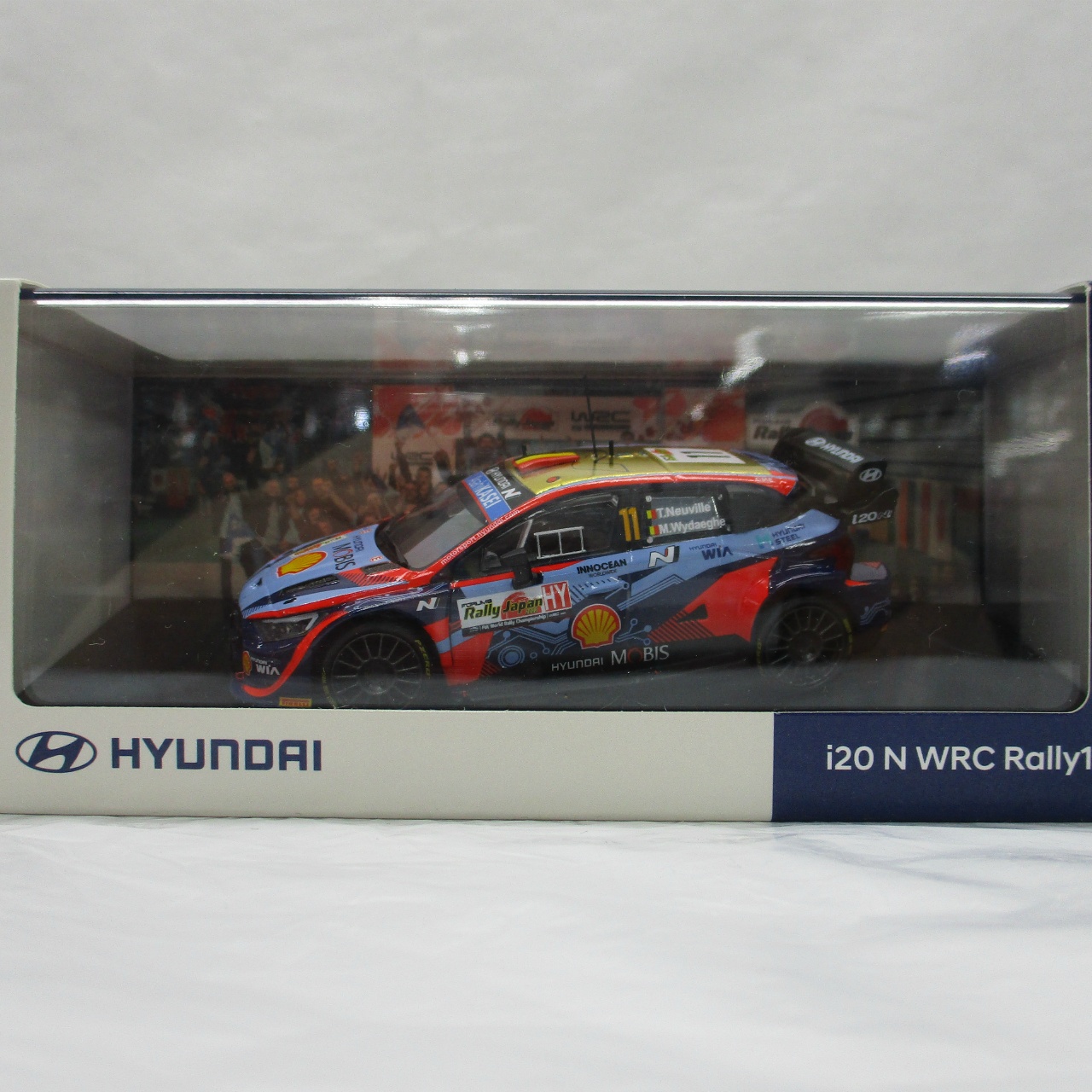 ヒュンダイ 1/43 ヒュンダイ i20 N WRC ラリージャパン 2022 優勝記念パッケージ