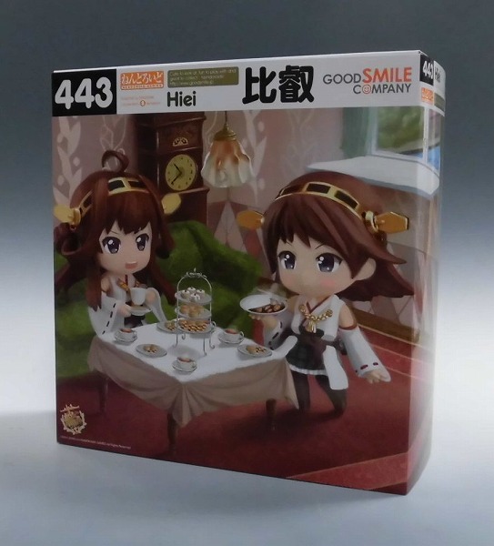 ねんどろいど No.443 比叡 GOOD SMILE ONLINE SHOP 予約特典『ねんどろいど 比叡 特製スリーブとねんどろいど用特別仕様台座』付(艦隊これくしょん)