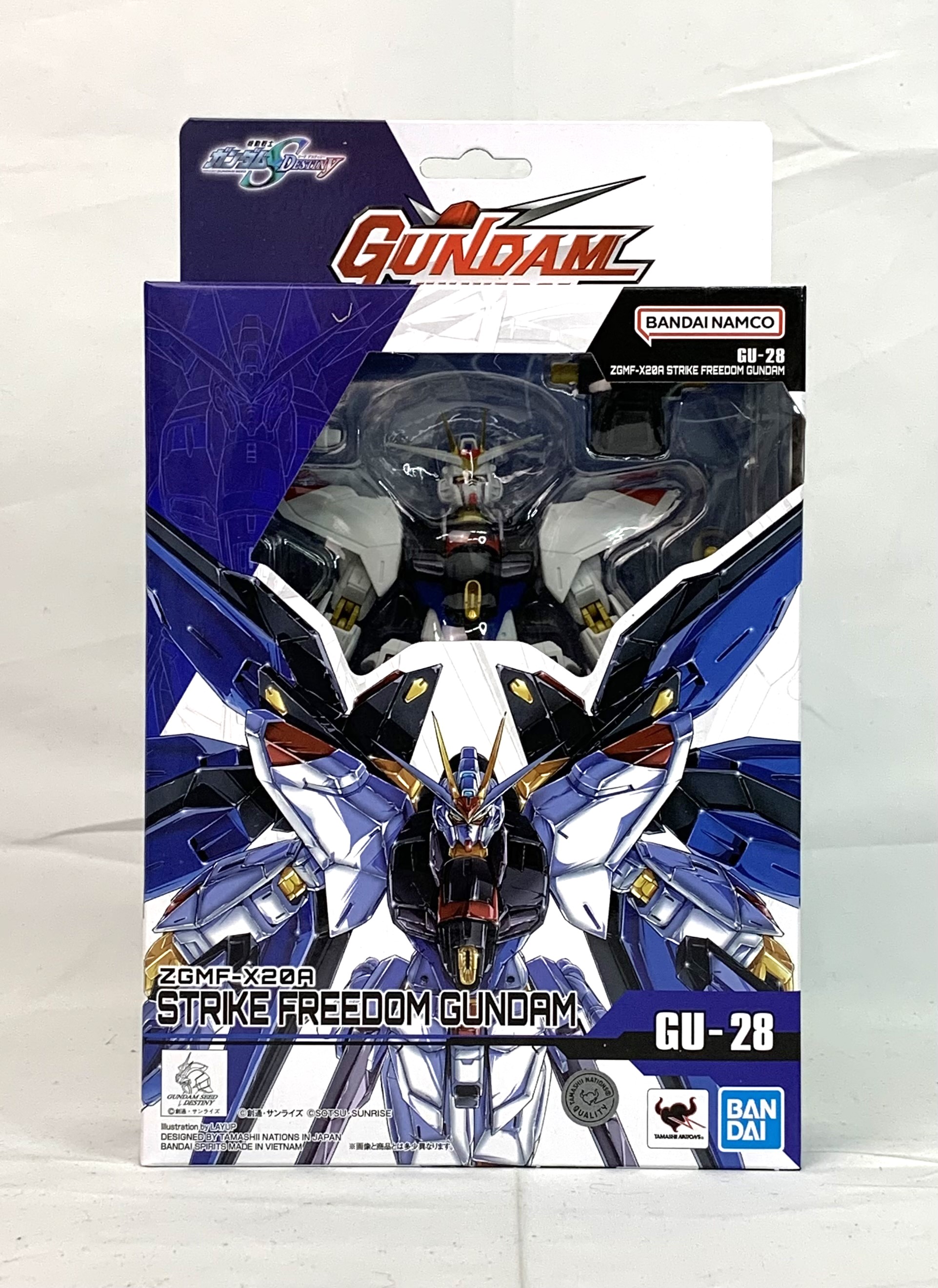 GUNDAM UNIVERSE ZGMF-X20A STRIKE FREEDOM GUNDAM (ストライクフリーダムガンダム)