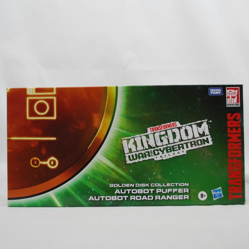 Transformers Kingdom Golden Disc Collection Puffer & Road Ranger
