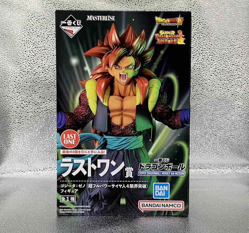 一番くじ ドラゴンボール SUPER DRAGONBALL HEROES 4th MISSION ラストワン賞 ゴジータ:ゼノ 超フルパワーサイヤ人4限界突破 フィギュア