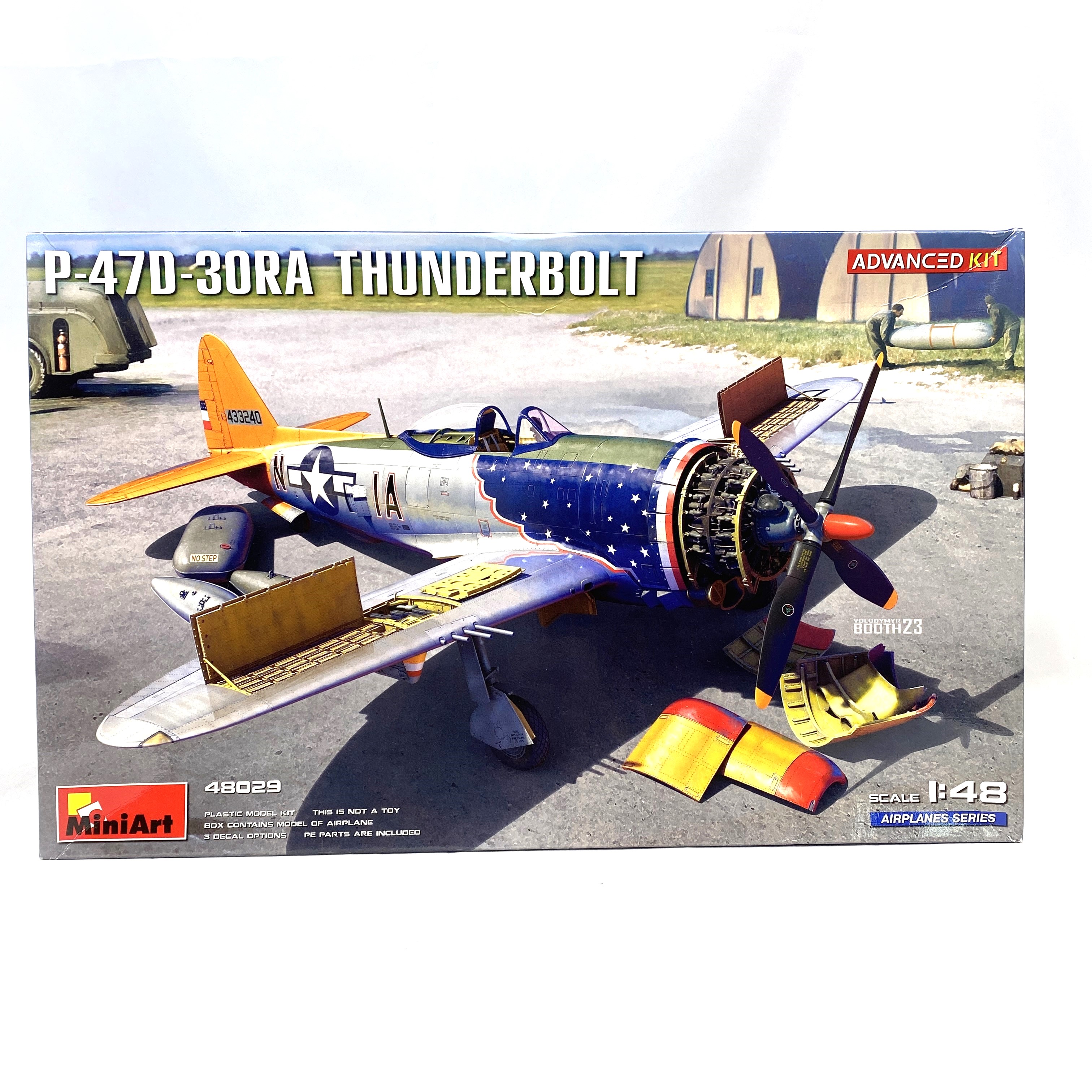 ミニアート 1/48 Pｰ47Dｰ30RA サンダーボルト アドバンスドキット