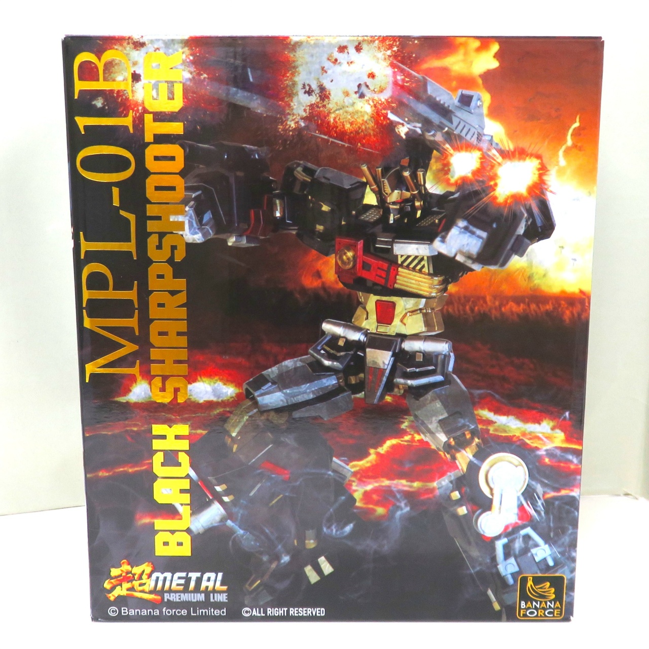 BANANA FORCE 超METAL PREMIUM LINE BLACK SHARPSHOOTER MPL01B