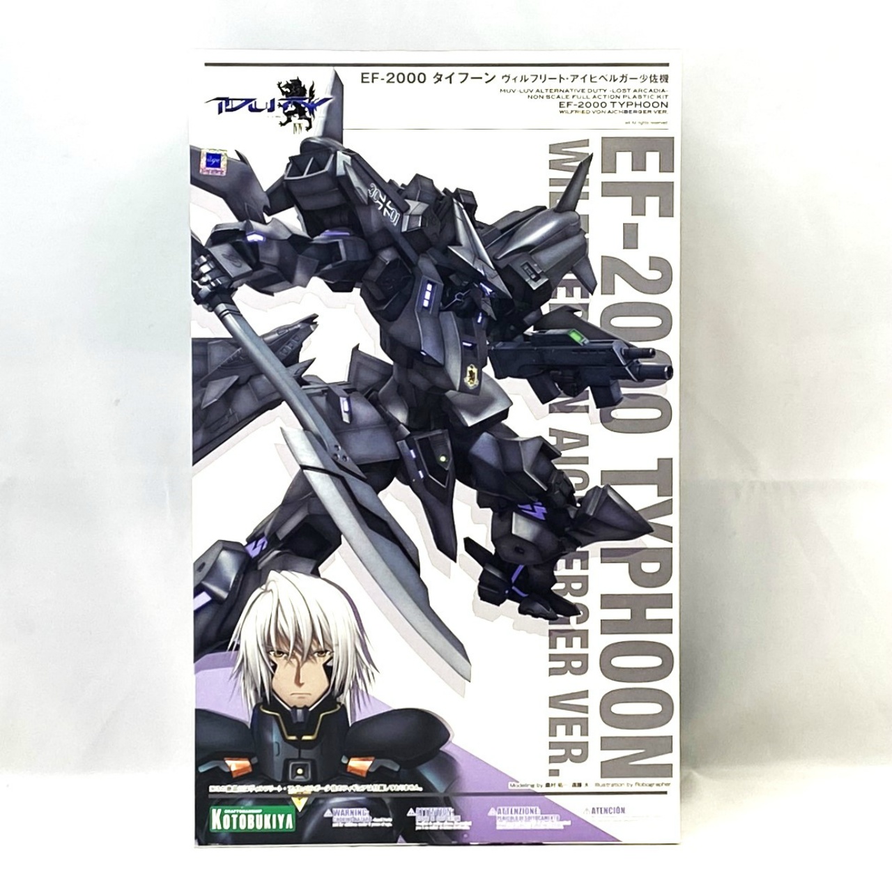 Kotobukiya Plastic Model Muv-Luv EF-2000 Typhoon Wilfried Von Aichberger Ver.
