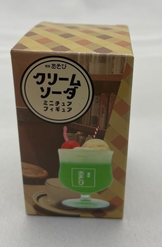 SO-TA 喫茶あそび クリームソーダ ミニチュアフィギュア 全6種 12個入り 【単品】