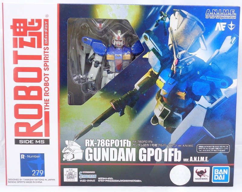 Robot Spirits 279 RX-78GP01Fb Gundam Protoype 01 Full Burnern ver. A.N.I.M.E.
