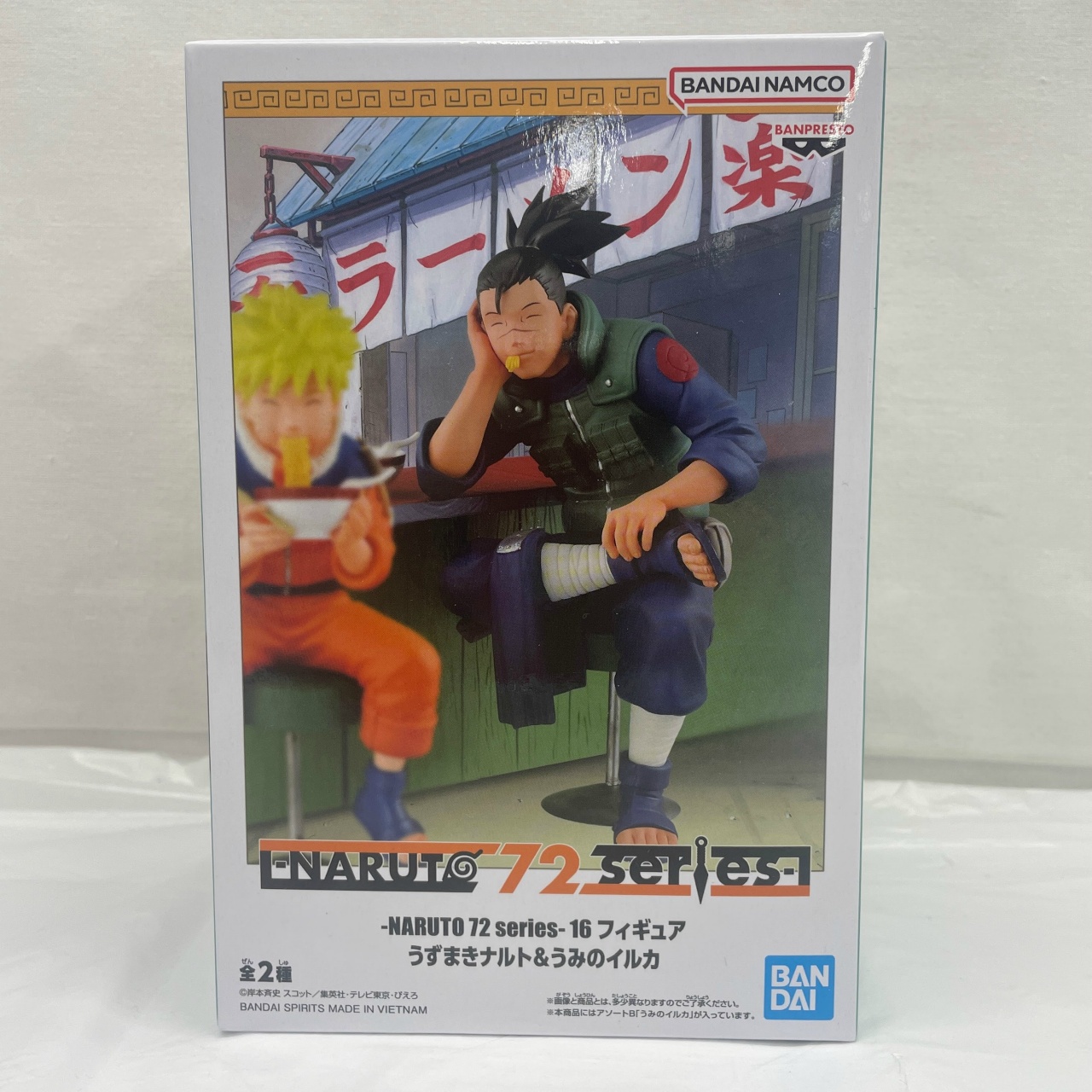 バンダイスピリッツ -NARUTO 72 series- 16 フィギュア うずまきナルト&うみのイルカ B うみのイルカ