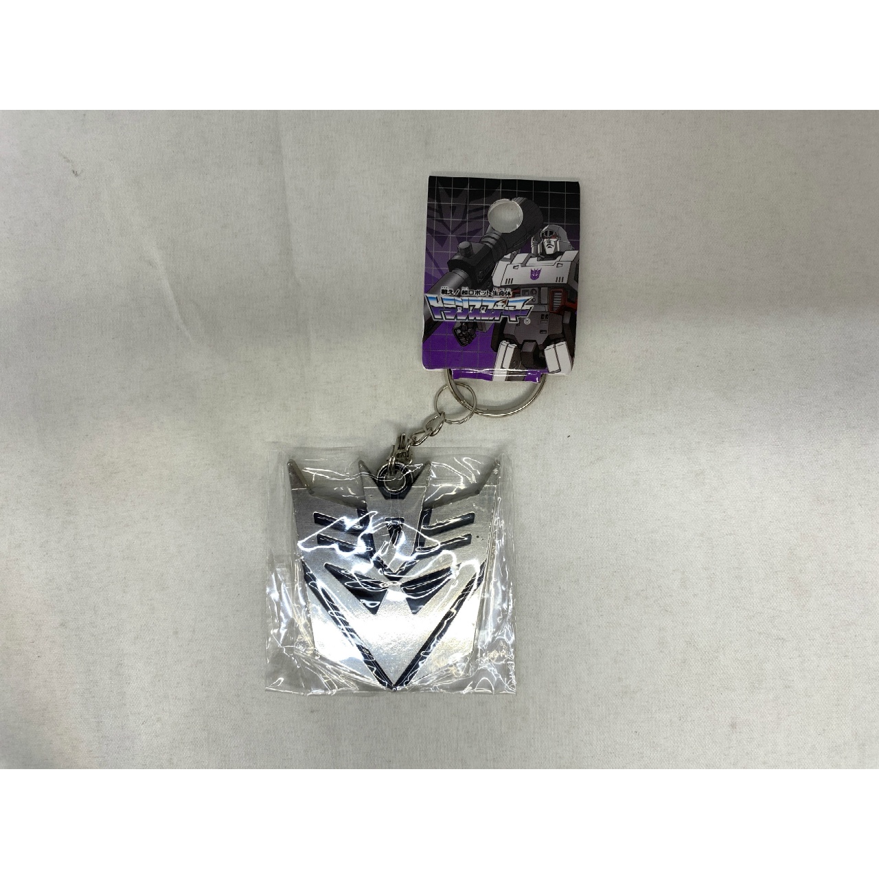 TRANSFORMERS トランスフォーマー メタルキーチェーン ロゴマーク デストロン