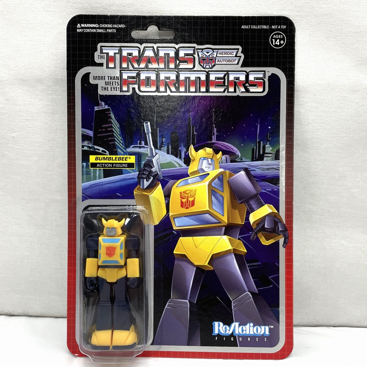 Super 7 Re-Action “Fight! Super Robot Lifeform Transformers” Bumble
