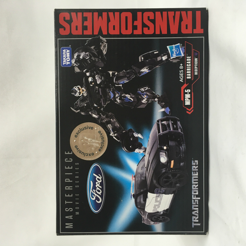Transformers Masterpiece Movie Series MPM-5 Barricade U.S. Package