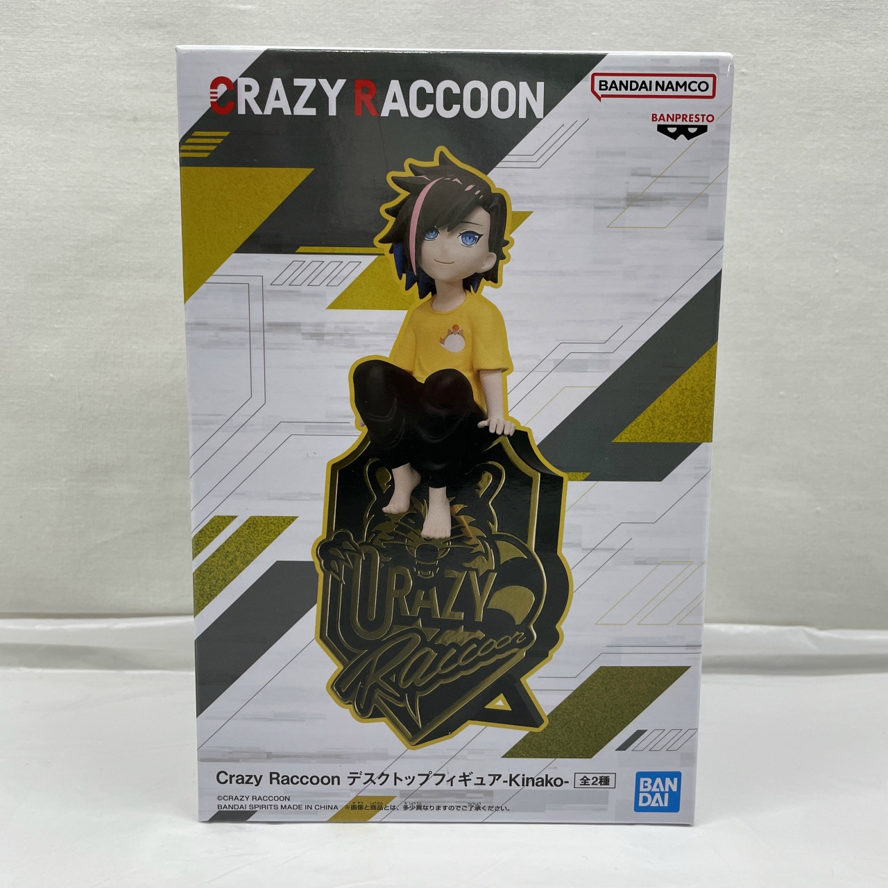 Crazy Raccoon デスクトップフィギュア Kinako A
