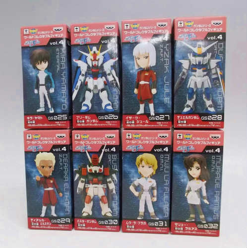 ガンダムシリーズ ワールドコレクタブルフィギュアvol.4 8種セット