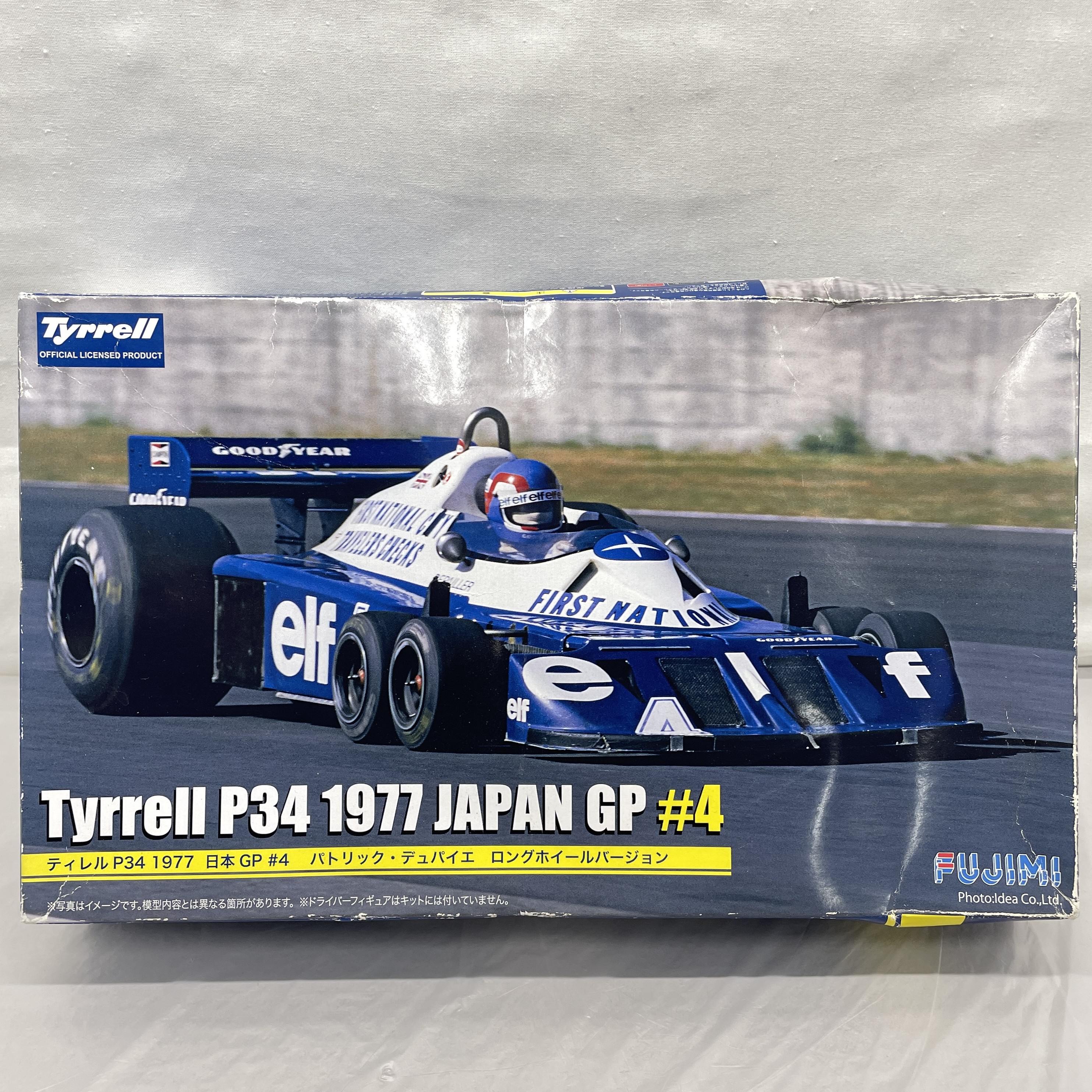 フジミ 1/20 ティレルP34 1977 日本GP#4 パトリック・デュパイエ ロングホイールバージョン