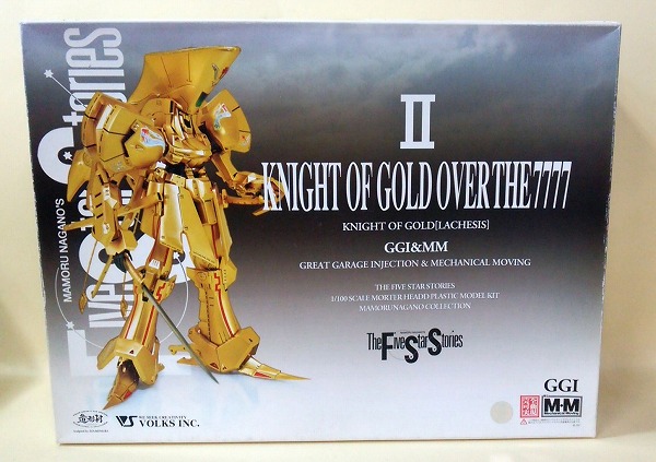 VOLKS Plastic model FSS GGI and MM 1/100 No.2 Knight of Gold Lachesis Over The 7777 Reissue