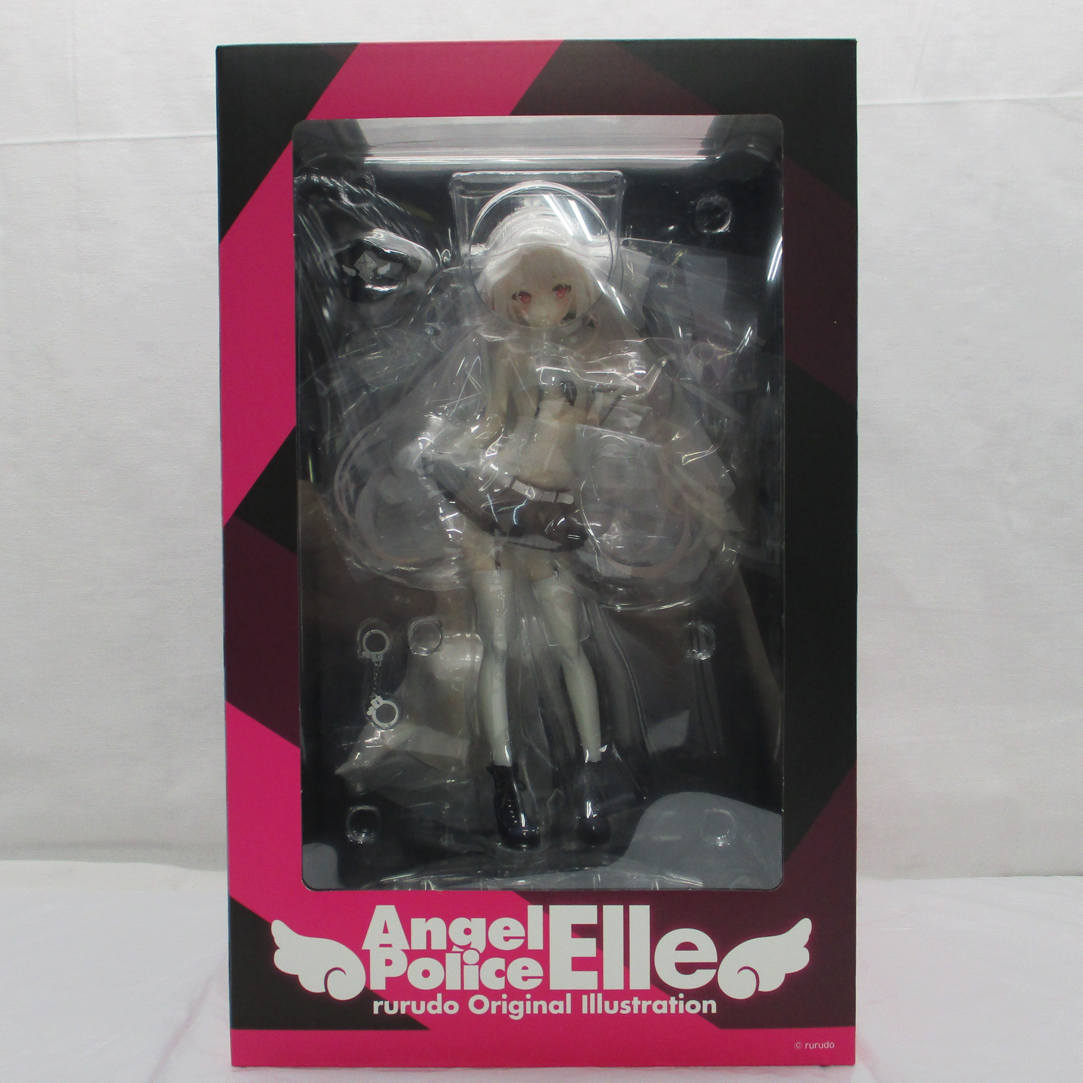 PINK CHARM(ピンクチャーム)  1/6 rurudoオリジナルイラスト 天使警察エル 塗装済み完成品
