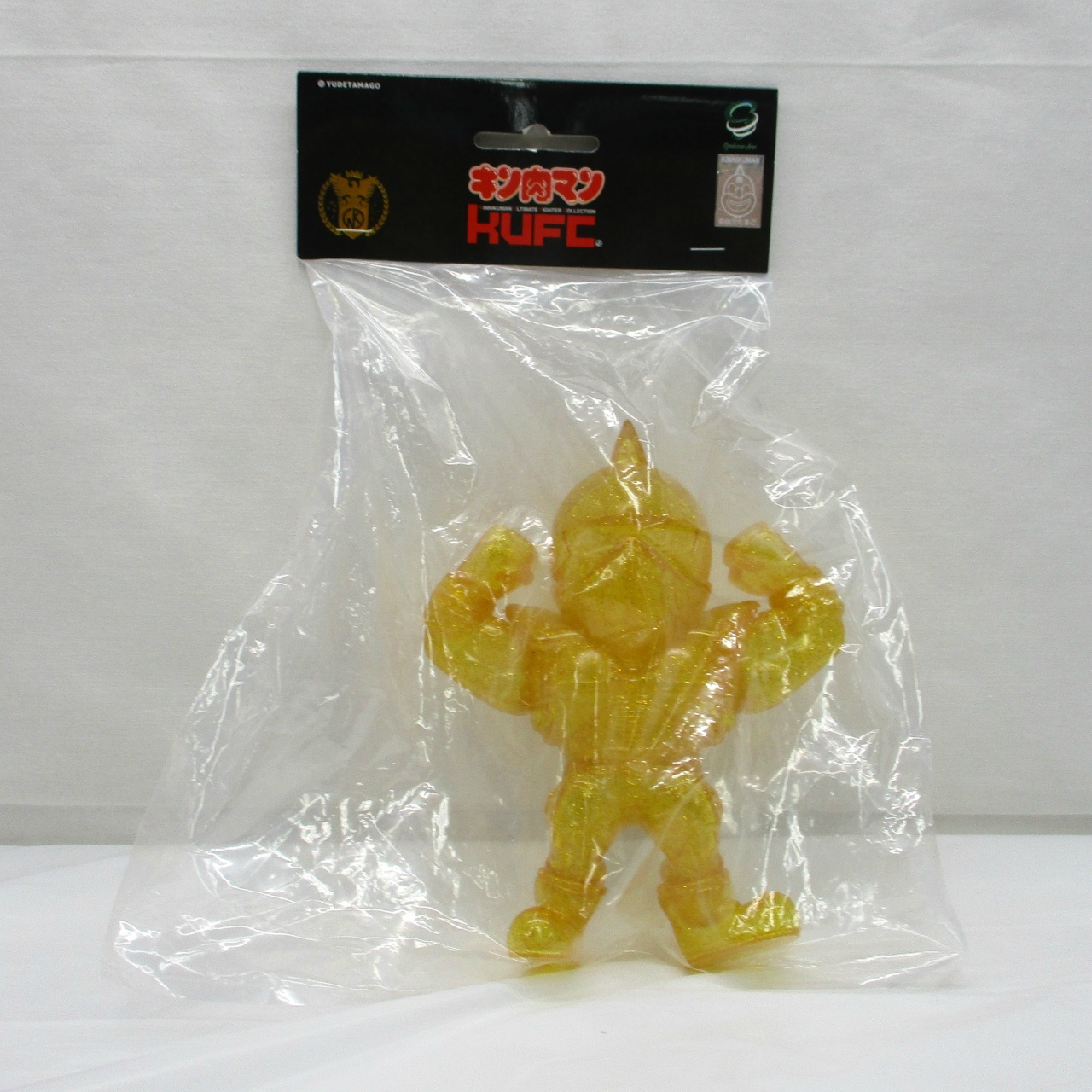 サイクロンジョー キンコレ10 キン肉マンビッグボディ 原作 クリアイエロー ゴールドラメ
