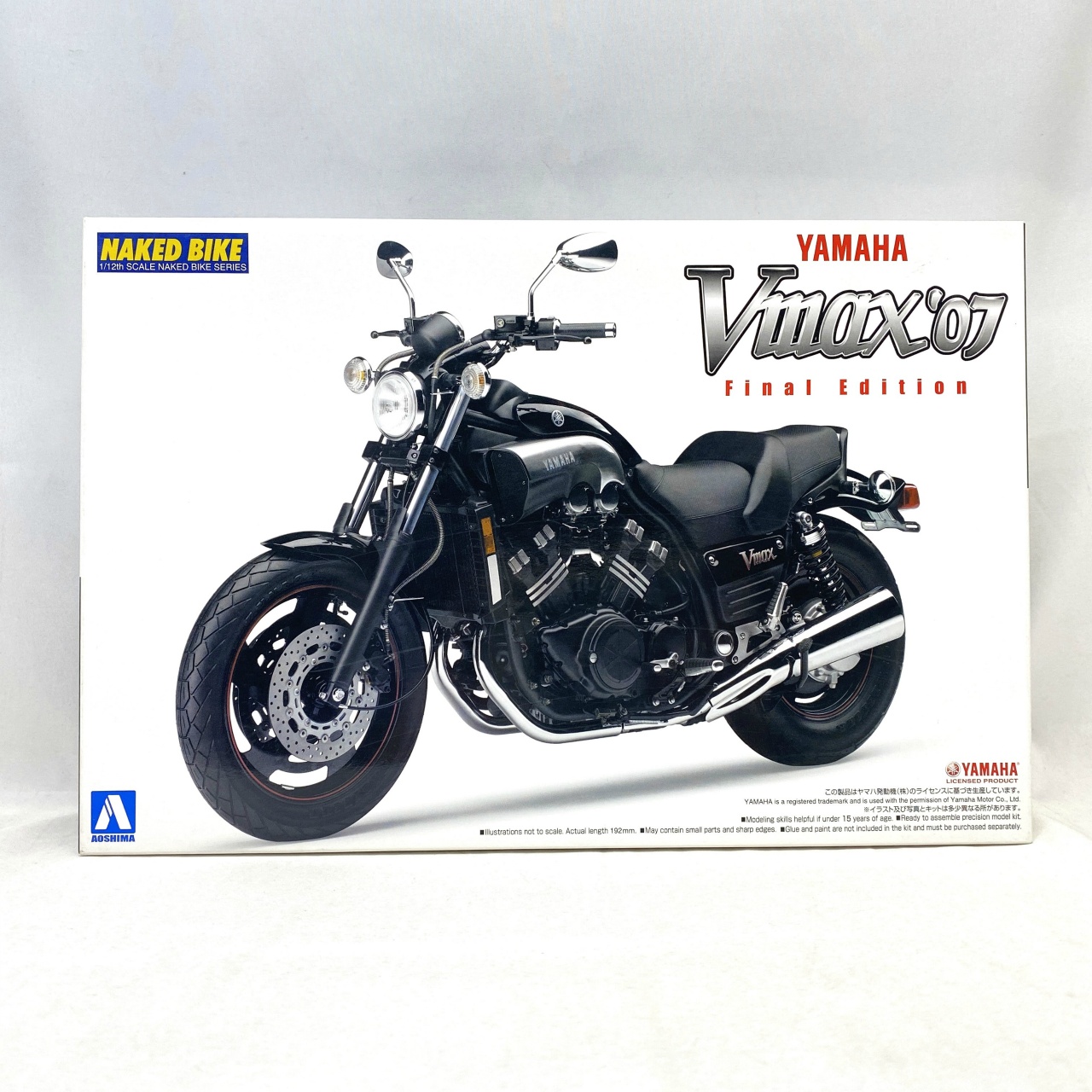 Aoshima 1/12 Yamaha V-MAX 2007 Final Edition Plastic Model
