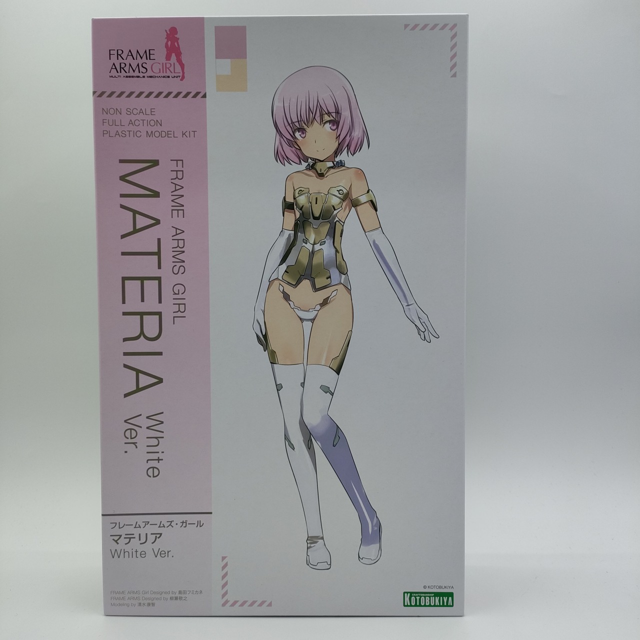 コトブキヤ フレームアームズ・ガール マテリア White ver. 再販