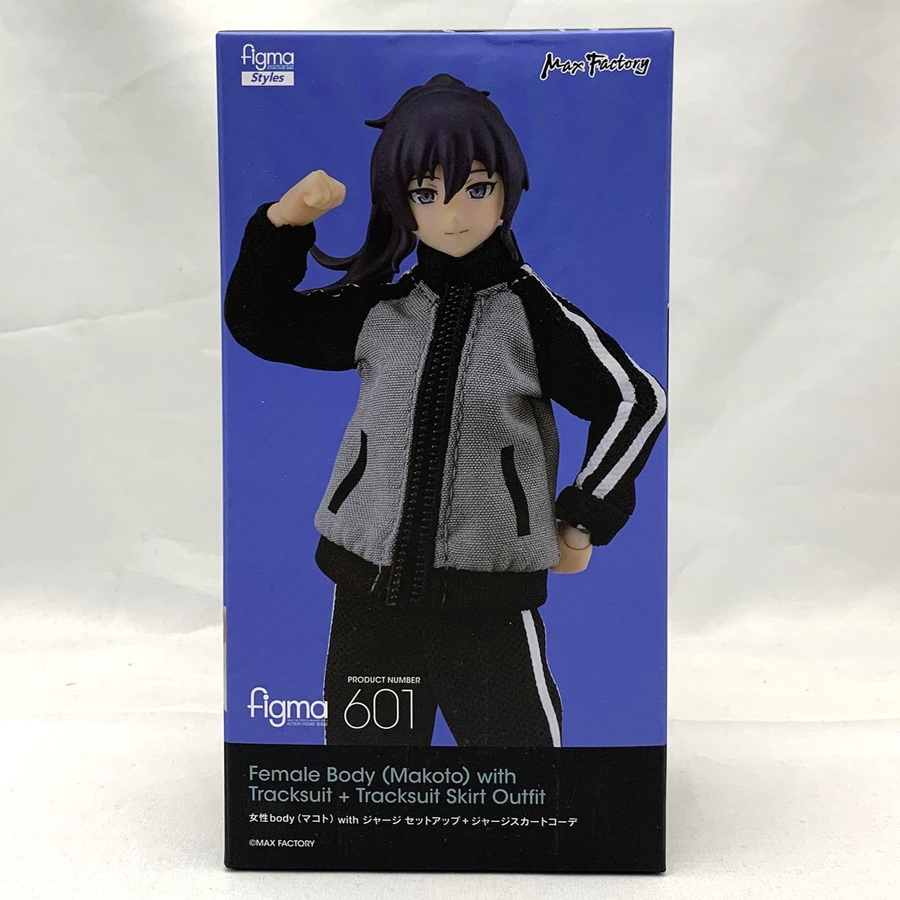 figma 601 Female body (Makoto) with jersey setup + jersey skirt coordination
