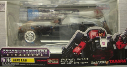 Transformers Binaltech BT-05 Deadend feat Dodge Viper Competion Coupe