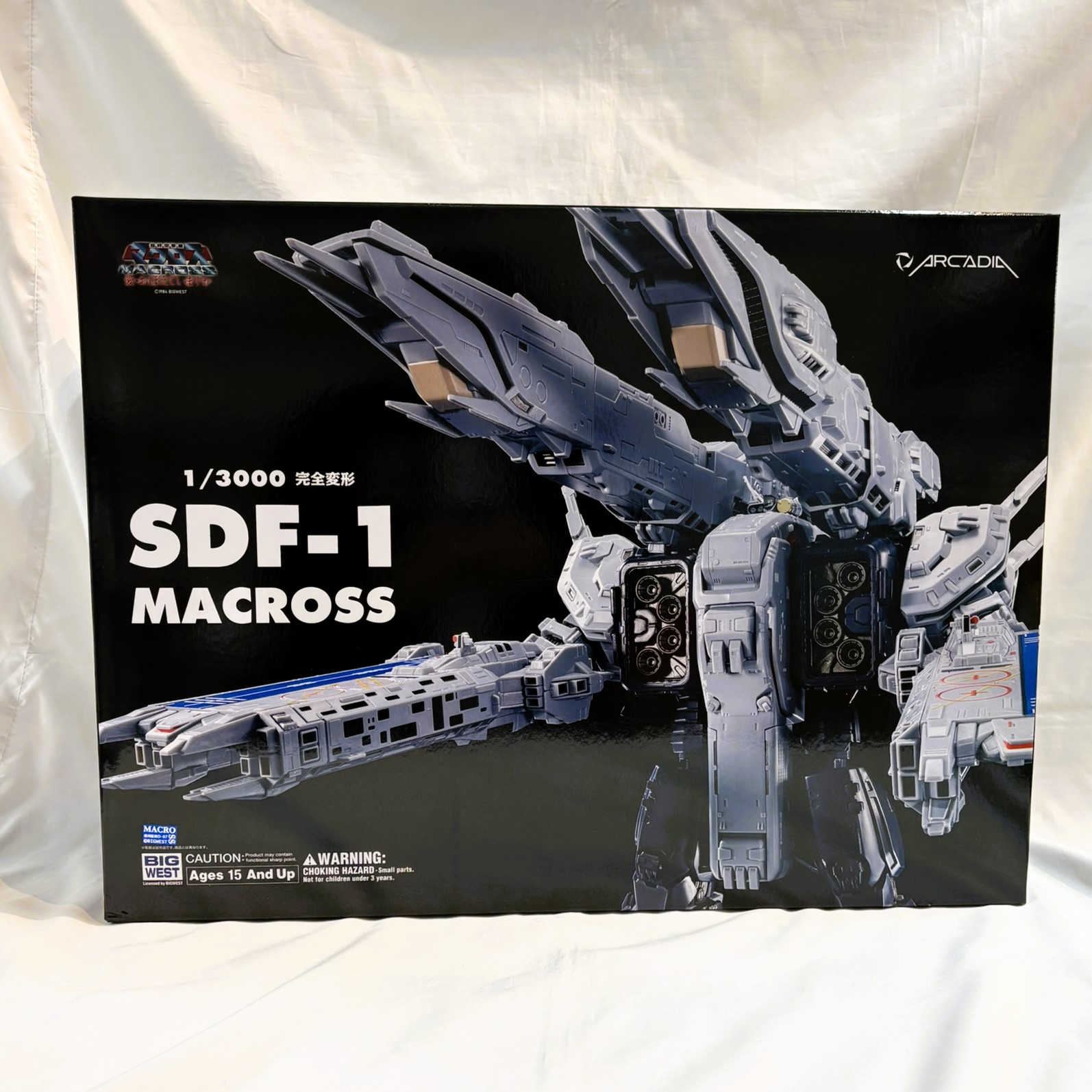 アルカディア 1/3000 完全変形 SDF-1 マクロス 再販版