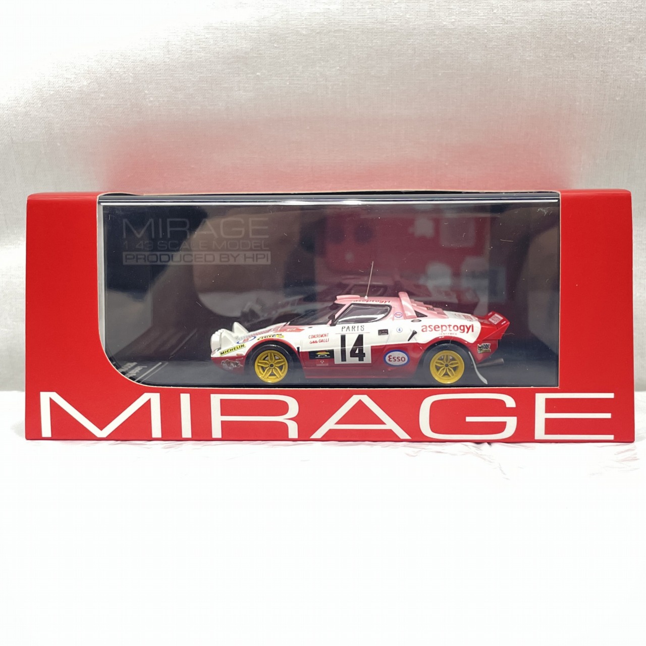 HPI 1/43 Lancia Stratos HF 1977 Monte Carlo ESSO #14