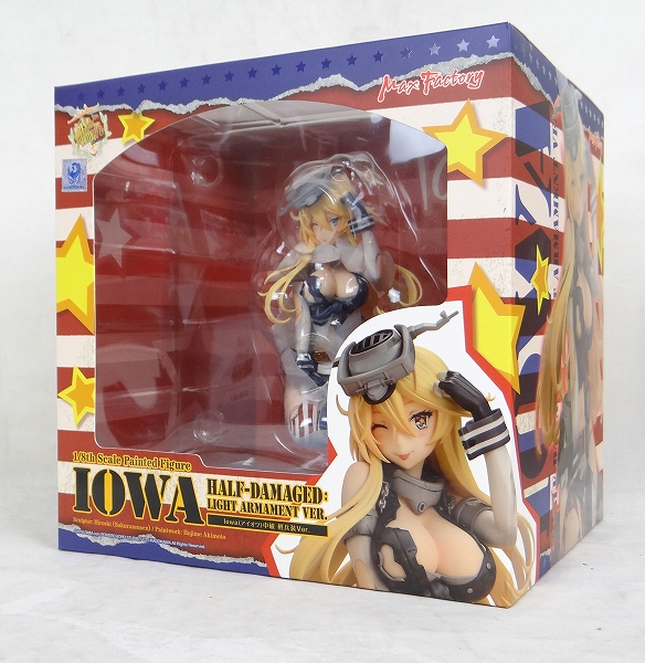 マックスファクトリー Iowa (アイオワ) 中破 軽兵装Ver. 1/8PVC(艦隊これくしょん -艦これ-)