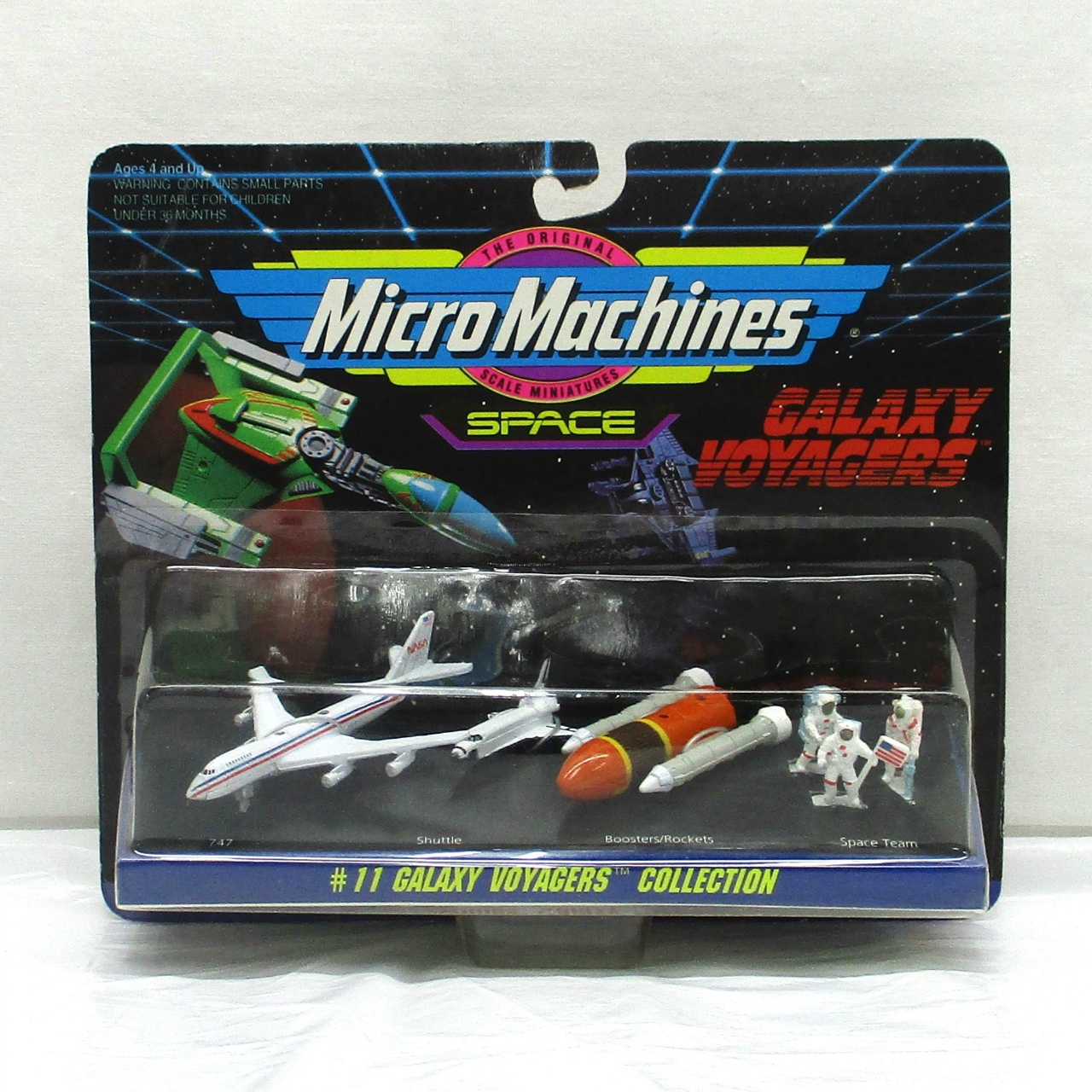 galoob Micro Machines SCALE MINIATURES SPACE #11 Galaxy Voyagers Collection