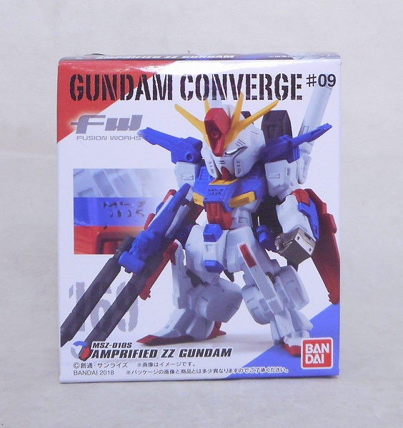 FW Gundam Converge No.09 169 Amprified ZZ Gundam