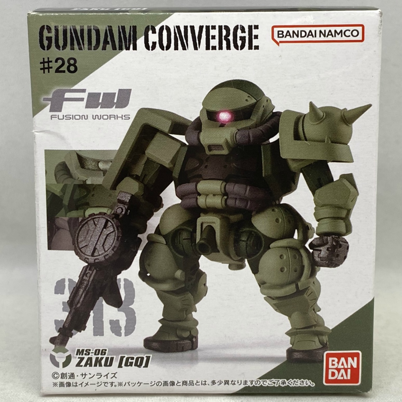 FW GUNDAM CONVERGE #28 313 ザク(GQ)