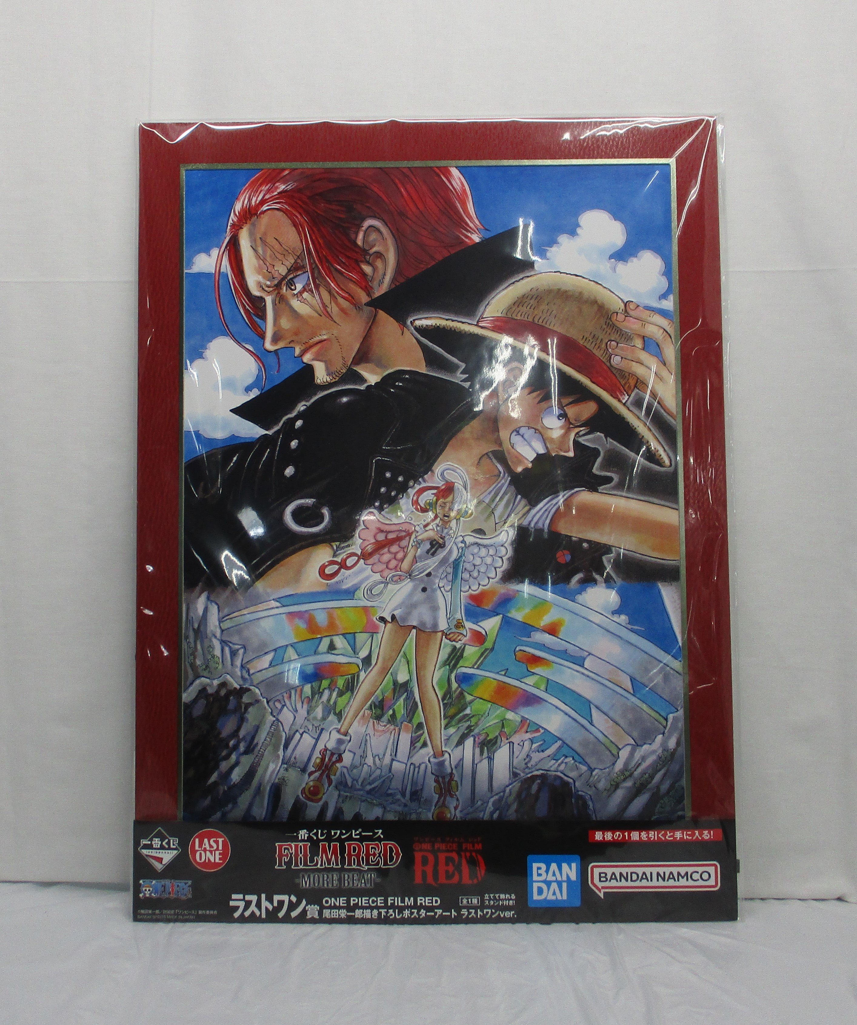 一番くじ ワンピース FILM RED -MORE BEAT- ラストワン賞 ONE PIECE FILM RED 尾田栄一郎描き下ろしポスターアート