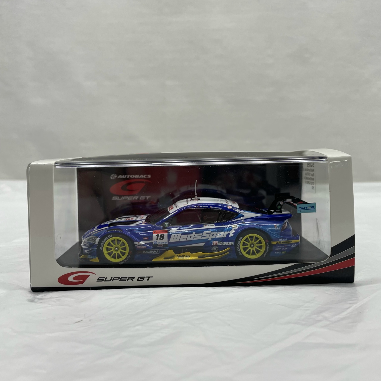スパーク 1/43 ウェッズスポーツアドバン GRスープラ スーパーGT 2024 #19