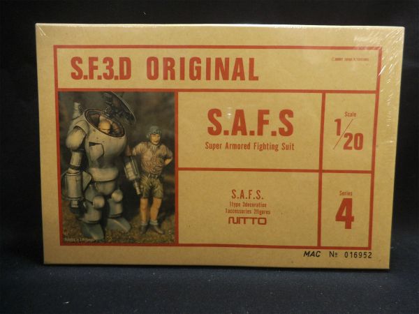 NITTO 1/20 S.F.3.D No.04 S.A.F.S (Super.Armored.Fighting.Suit.)