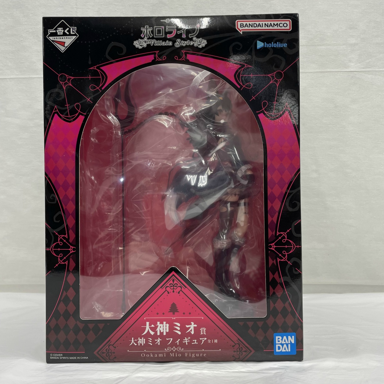 一番くじ  ホロライブ ～Villain Style～ 大神ミオ賞 大神ミオ フィギュア