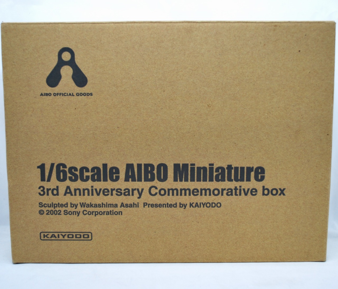 海洋堂 1/6scale AIBO Miniature 3rd Anniversary Commemorative box