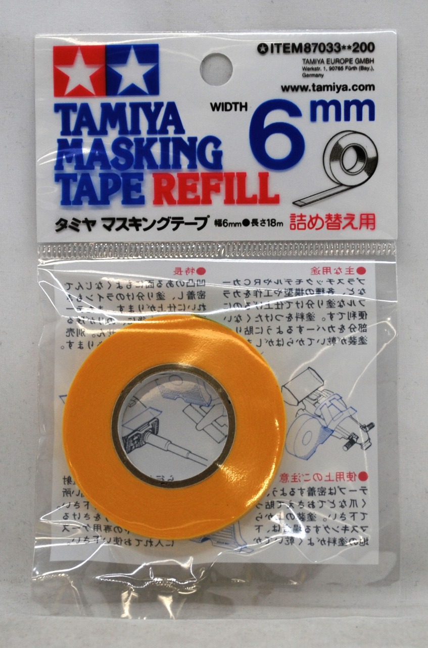 タミヤ メイクアップ材シリーズ 87033 タミヤ マスキングテープ 6mm詰め替え用