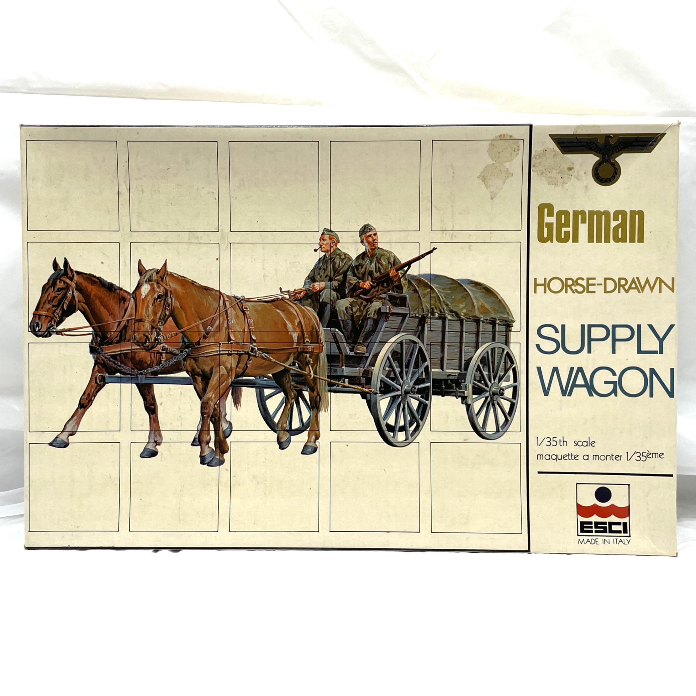 ESCI 1/35 ドイツ軍 補給馬車