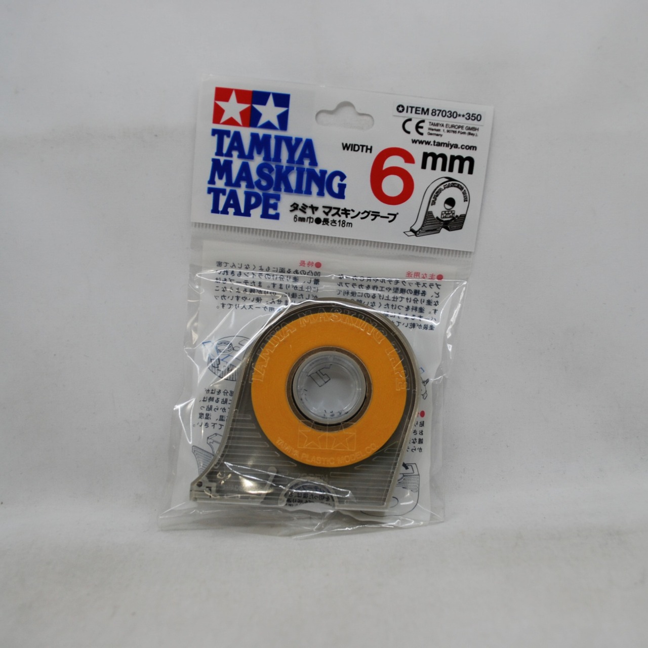 タミヤ メイクアップ材シリーズ 87030 マスキングテープ 6mm