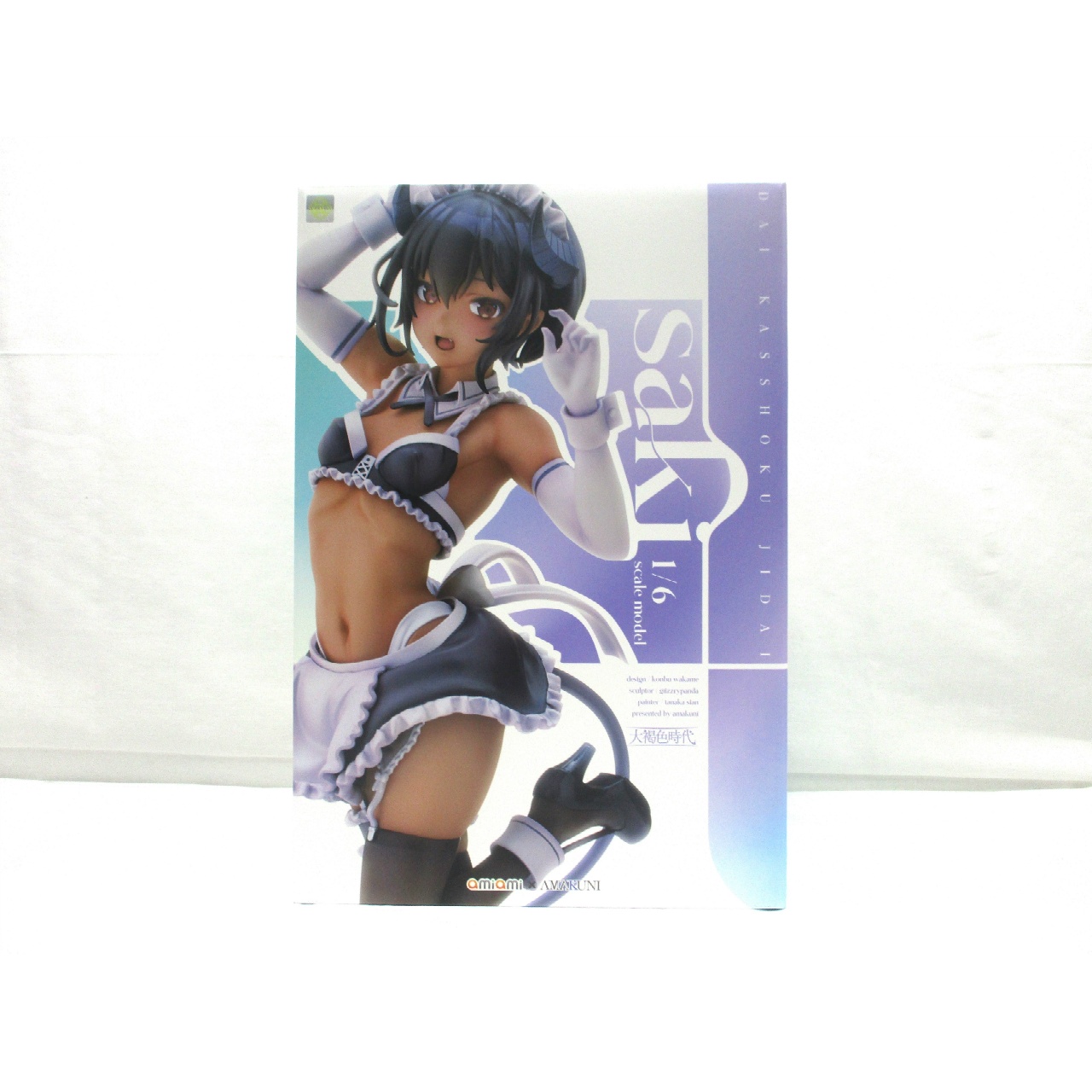 あみあみ×AMAKUNI 大褐色時代 サキ 1/6 完成品フィギュア
