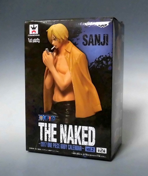 THE NAKED 2017 ONE PIECE BODY CALENDAR vol.2 Sanji [B]