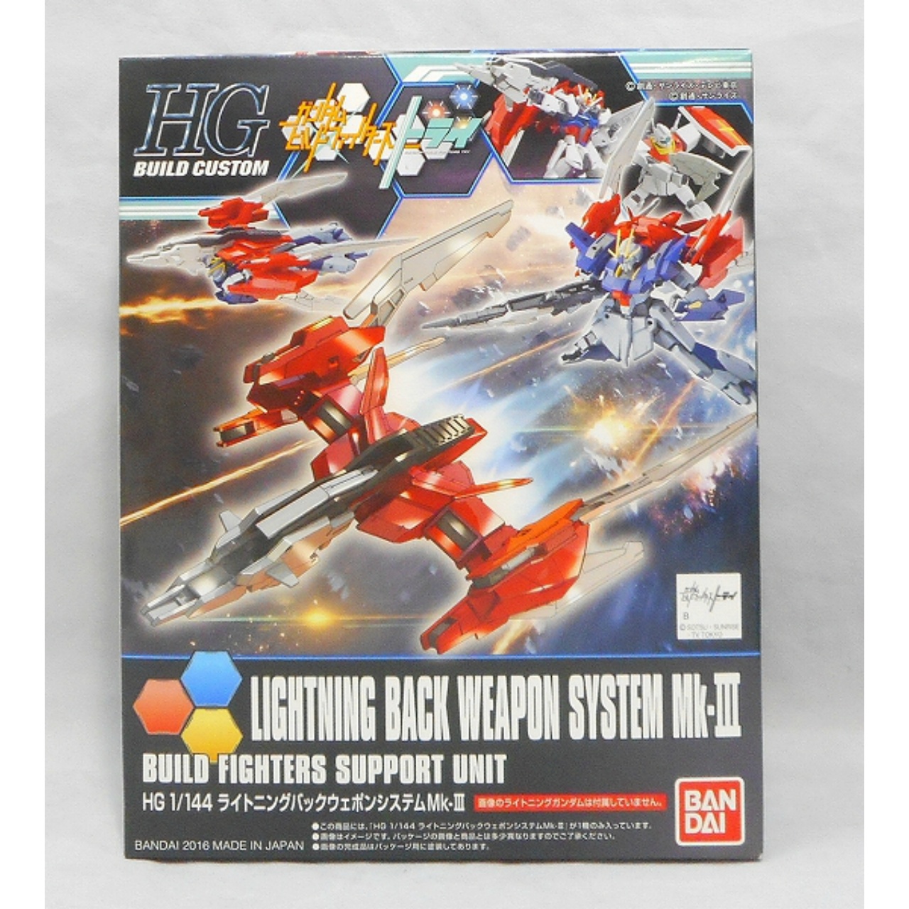 HG BUILD CUSTOM 1/144 ライトニングバックウェポンシステムMk-III