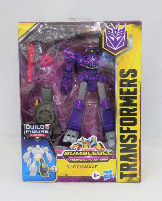 トランスフォーマー サイバーバース BUILD A FIGURE ショックウェーブ