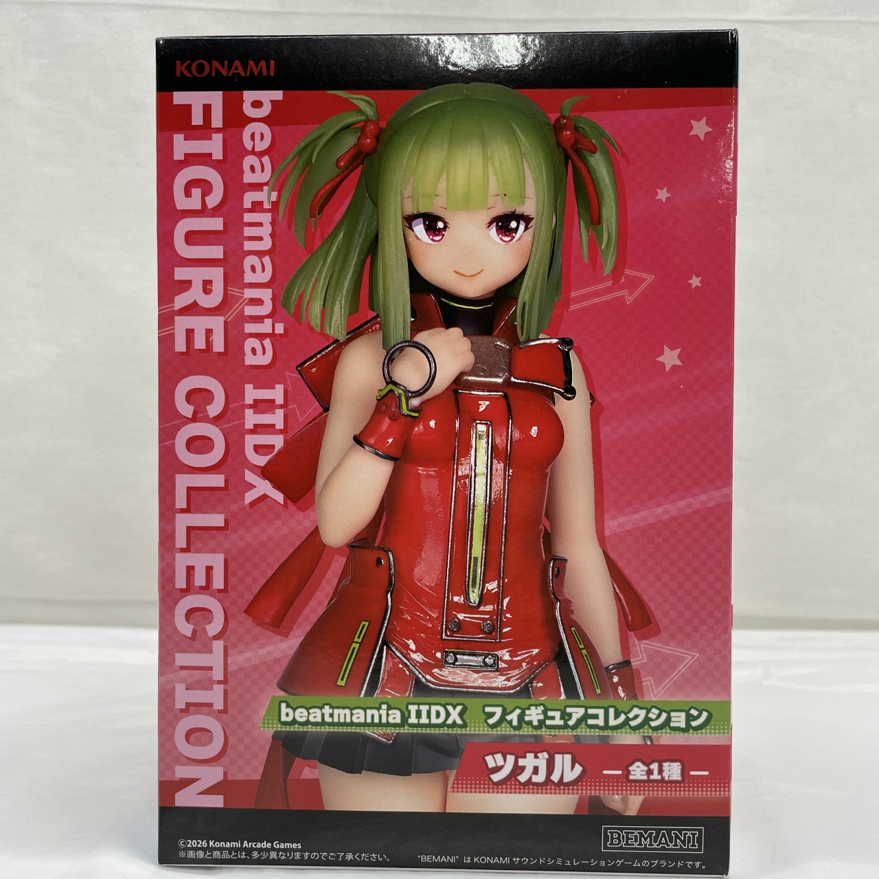 コナミ beatmania IIDX 32 Pinky Crush フィギュアコレクション ツガル