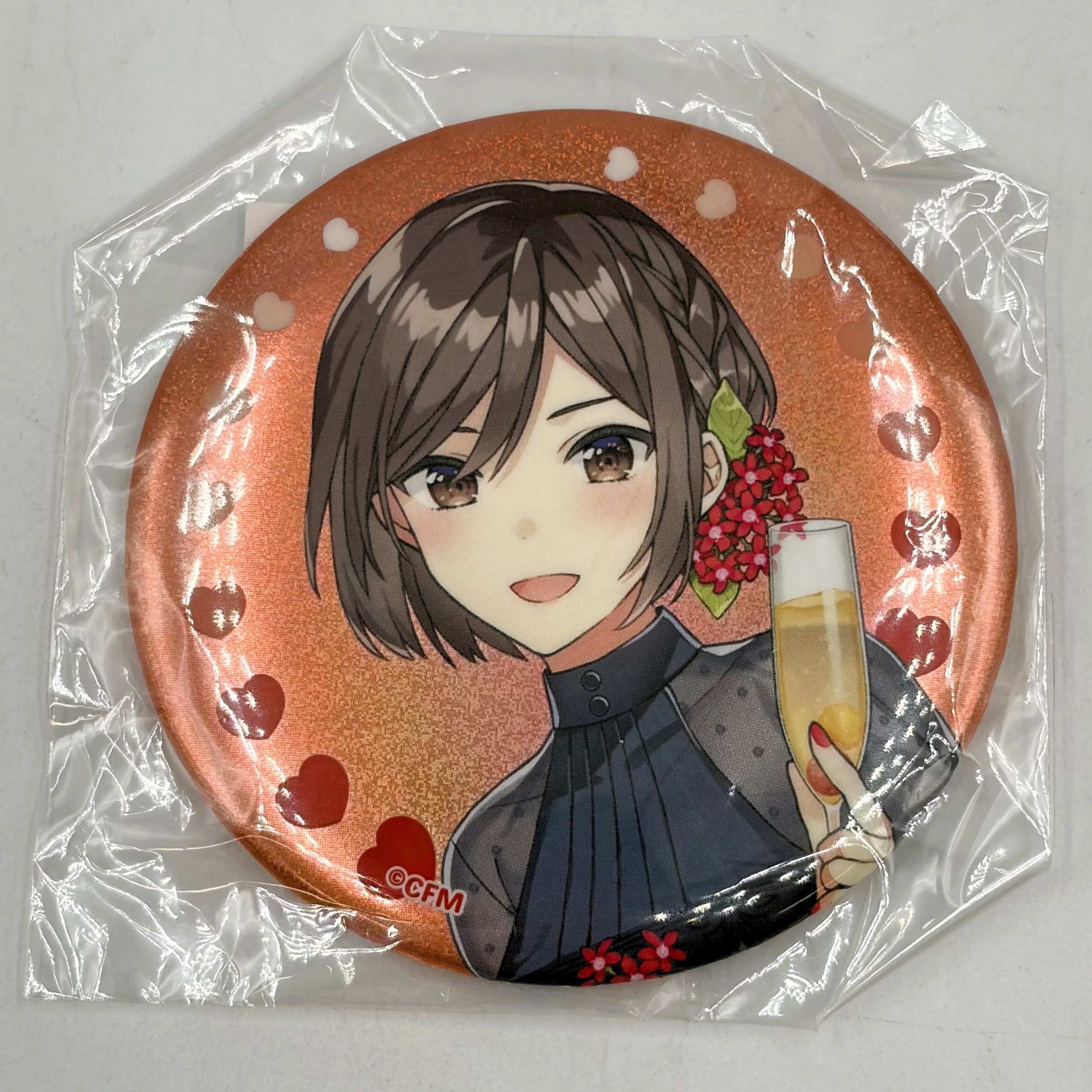 楽天コレクション KAITO 15th Anniversary E賞 缶バッジ(グリッター) MEIKO
