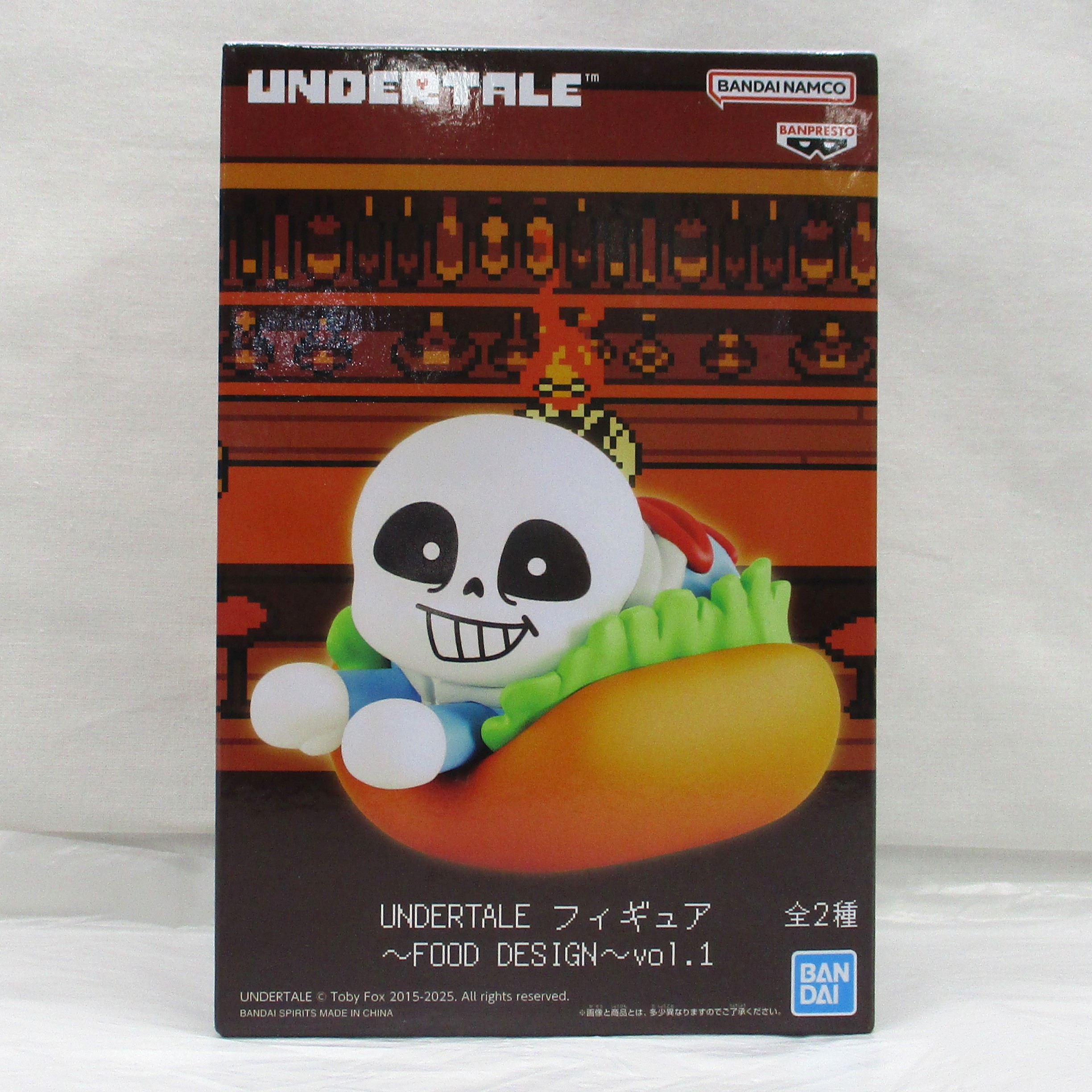 バンダイスピリッツ UNDERTALE ～FOOD DESIGN～vol.1 A.サンズ