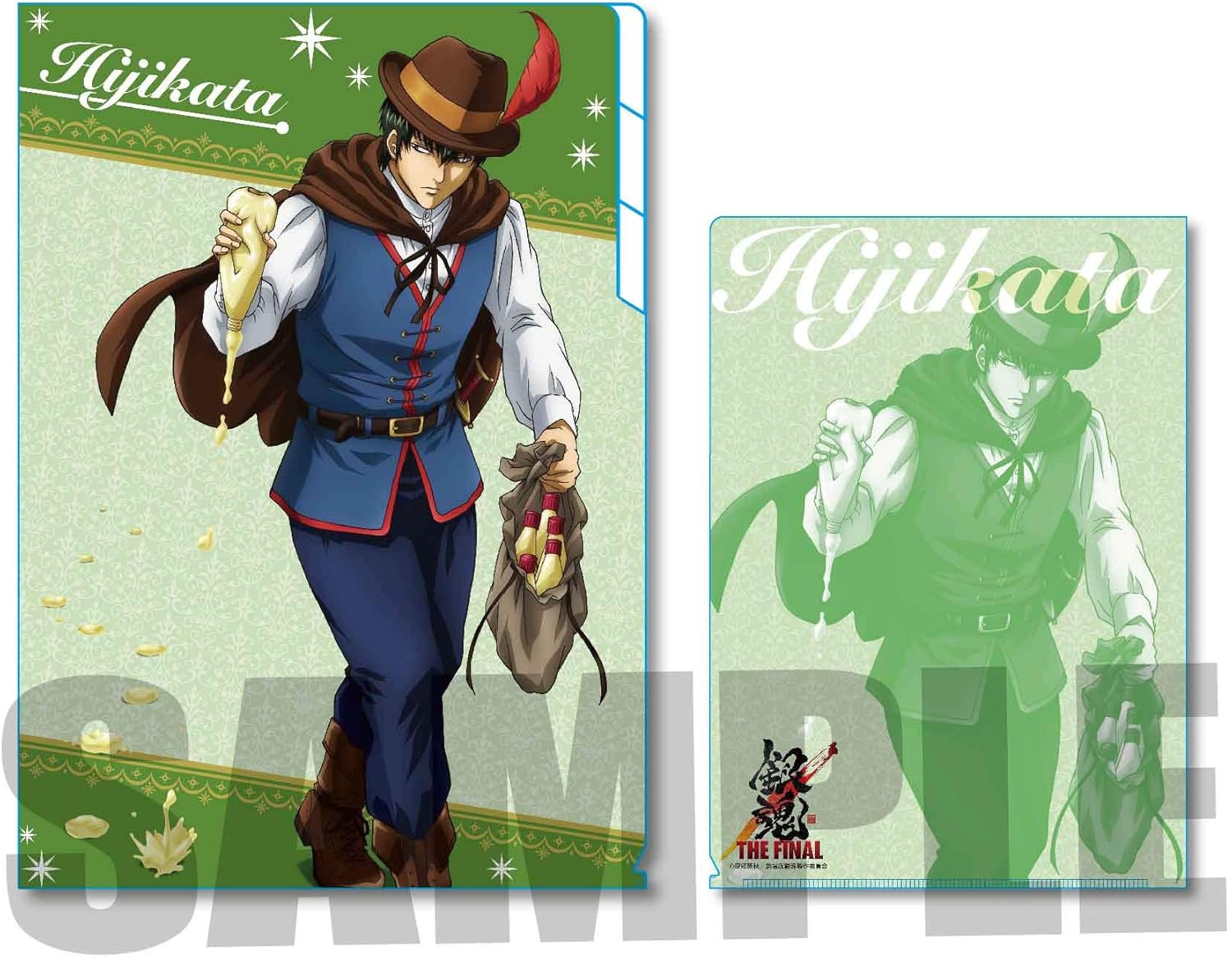 銀魂 THE FINAL クリアファイル3ポケット 土方十四郎