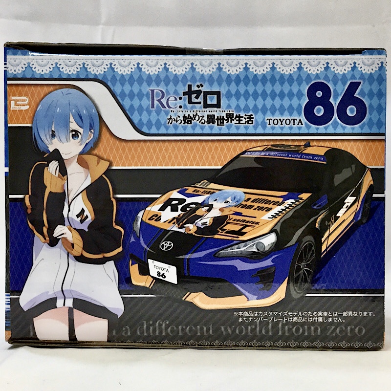ブレイク Re:ゼロから始める異世界生活 1:18 TOYOTA86 RADIO CONTROL CAR レム(スバルジャージ)