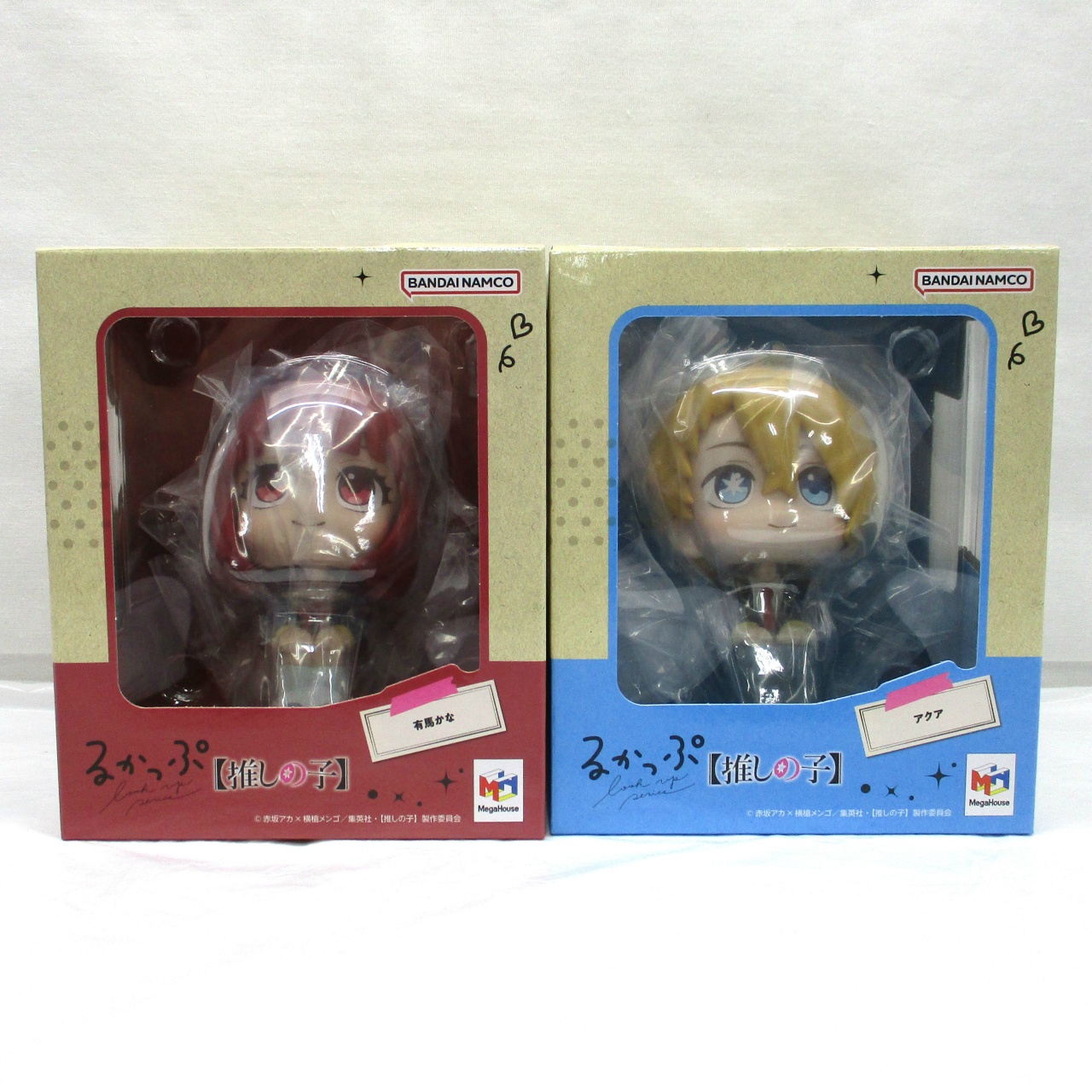 メガハウス るかっぷ 【推しの子】 アクア&有馬かな セット 【限定特典座布団付き】